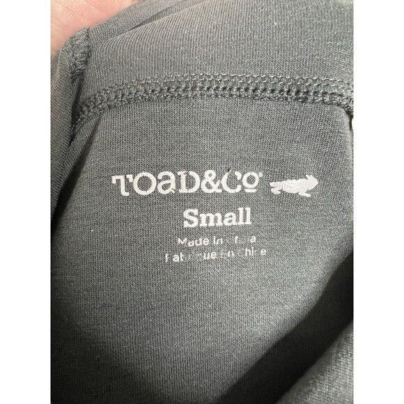 Toad &Co Dress Dark Gray Long Sleeve S Hood Pockets Intemosso Stretch Athleisure - Picture 8 of 11